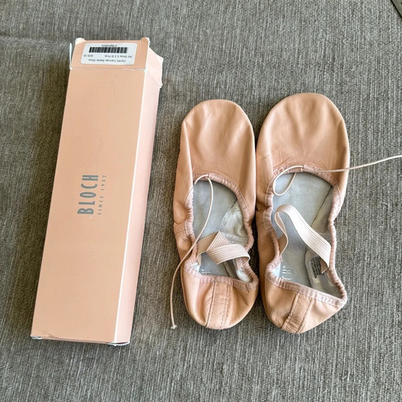 Ladies Dansoft I| Split Sole Ballet Shoes slippers pink size 5.5 NWT in the box - Picture 2 of 10